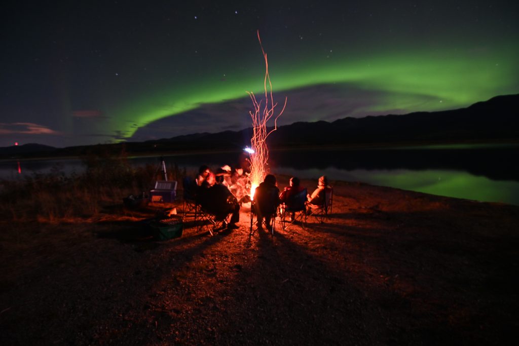 オーロラハンティング